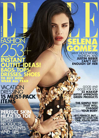 Selena Gomez, Elle Magazine Cover Selena Gomez, Elle Magazine Cover